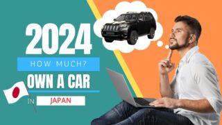 How much does it costs own a car in Japan, 2024